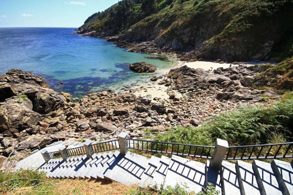 Piso A Capela Con Vistas Al Mar Daire Finisterre Dış mekan fotoğraf