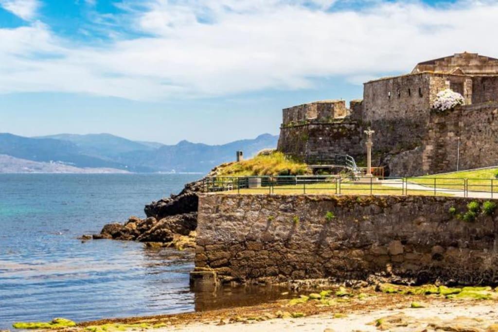 Piso A Capela Con Vistas Al Mar Daire Finisterre Dış mekan fotoğraf