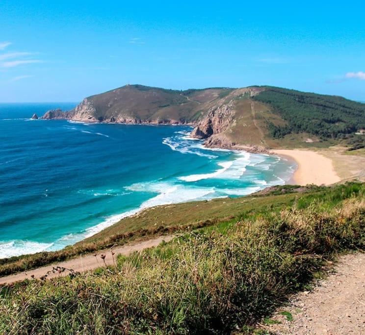 Piso A Capela Con Vistas Al Mar Daire Finisterre Dış mekan fotoğraf