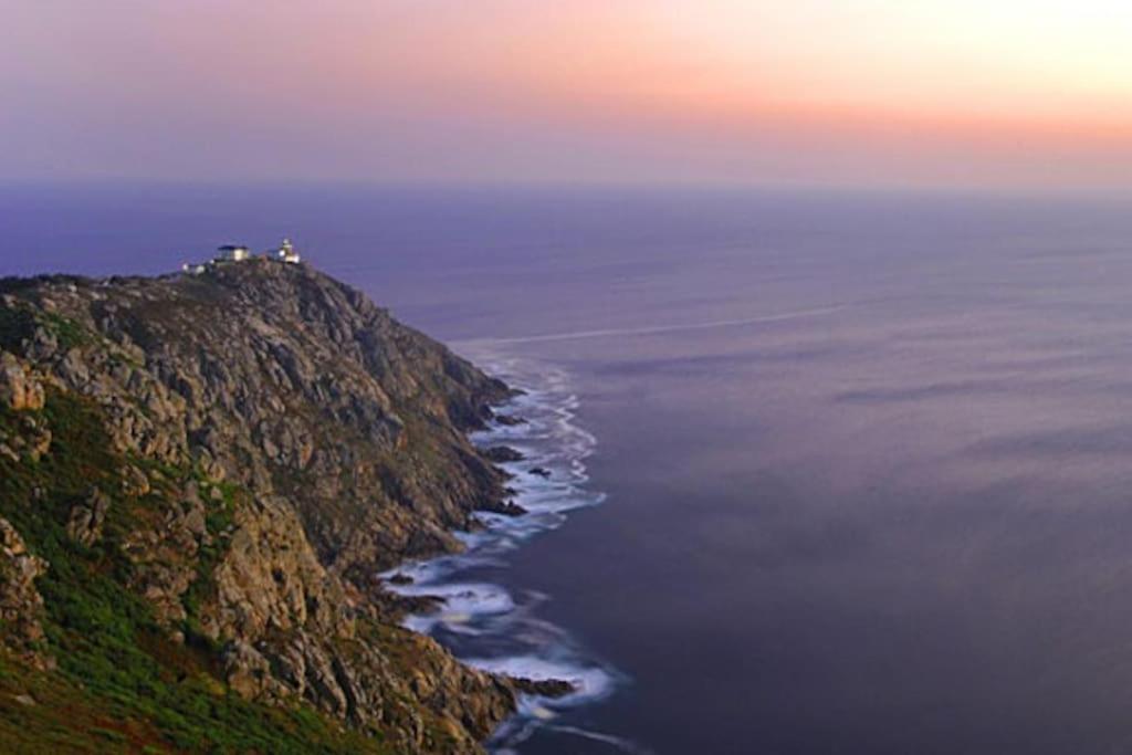 Piso A Capela Con Vistas Al Mar Daire Finisterre Dış mekan fotoğraf