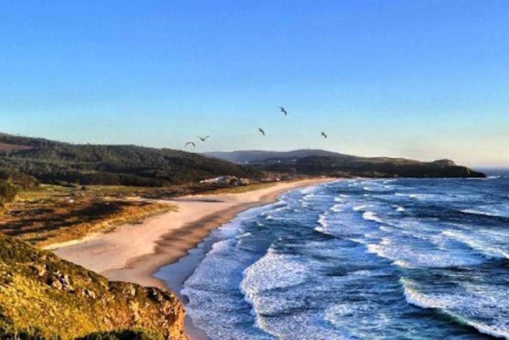 Piso A Capela Con Vistas Al Mar Daire Finisterre Dış mekan fotoğraf